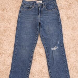 Levi Strauss Classic Blue Denim Jeans Boyfriend size 10